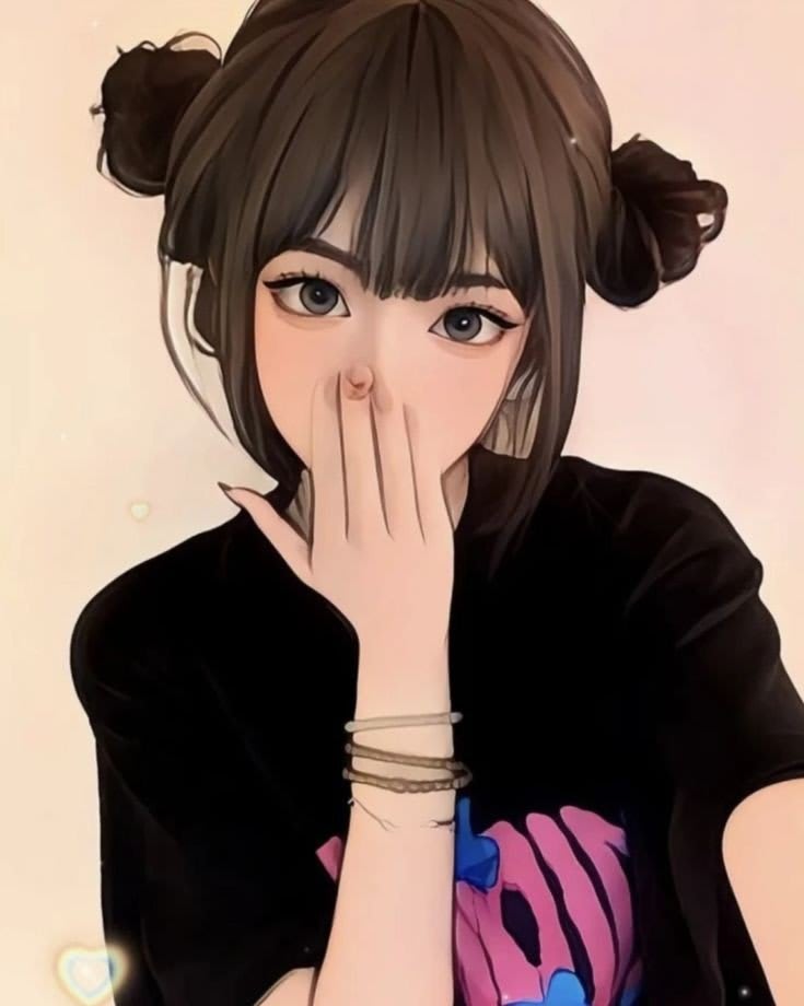 Cartoon Girl DP 50