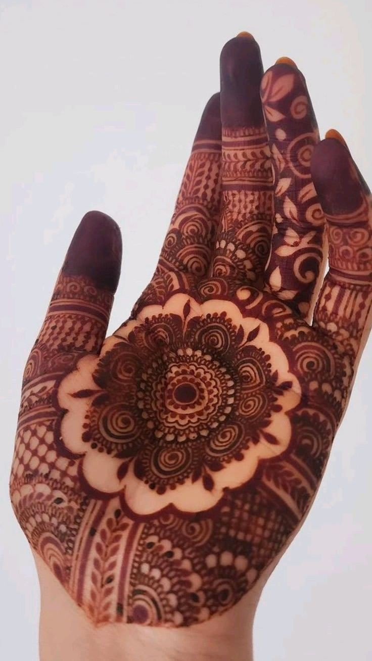 Stylish mehndi design 77