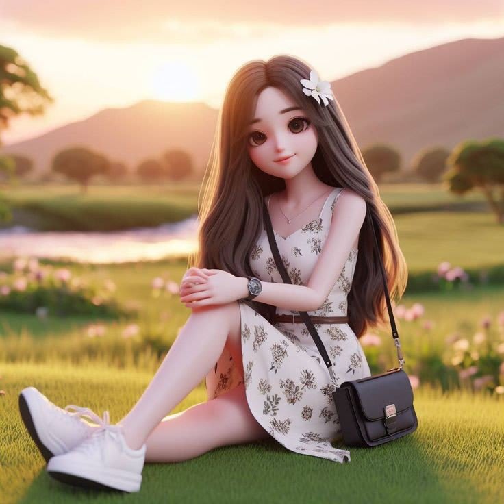 Cartoon Girl DP 23