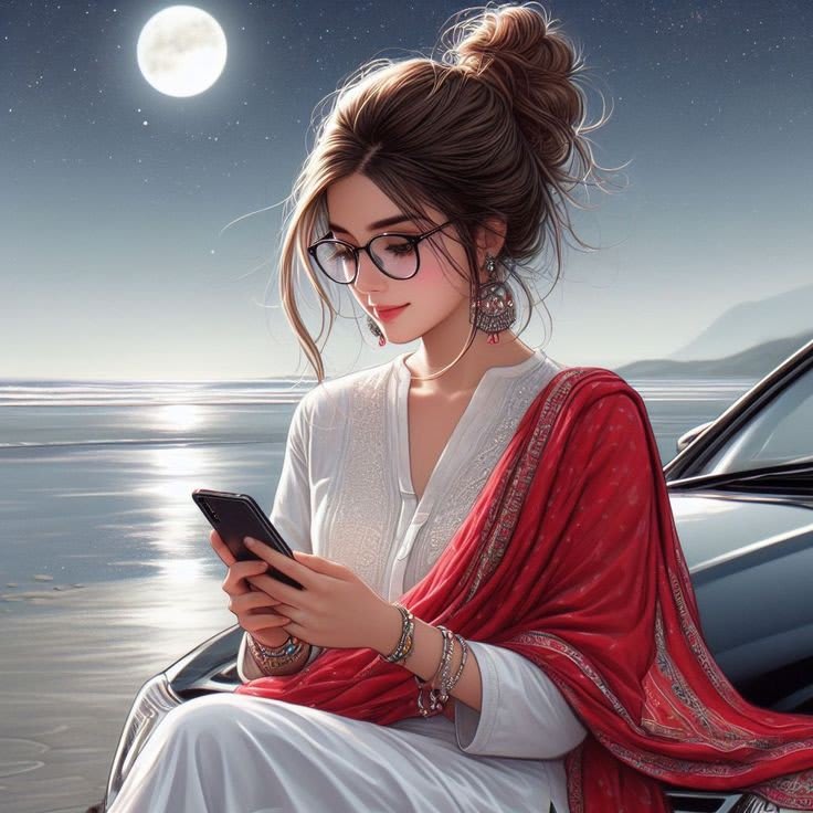 Cartoon Girl DP 44