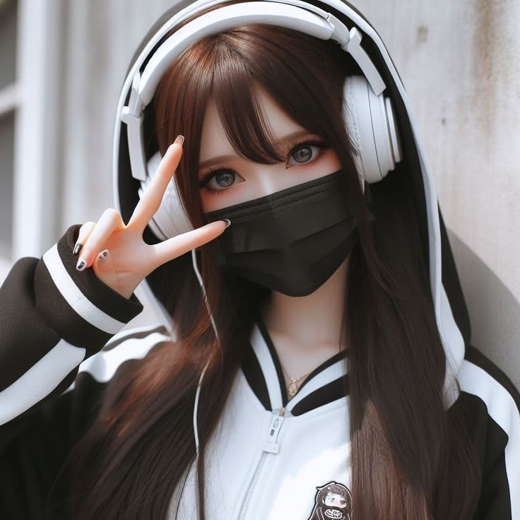 Cartoon Girl DP 48
