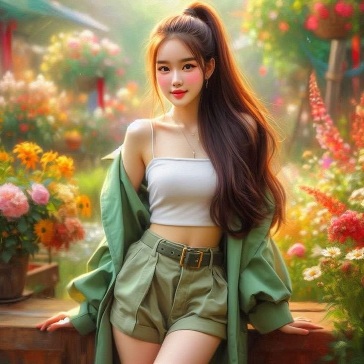 Cartoon Girl DP 60