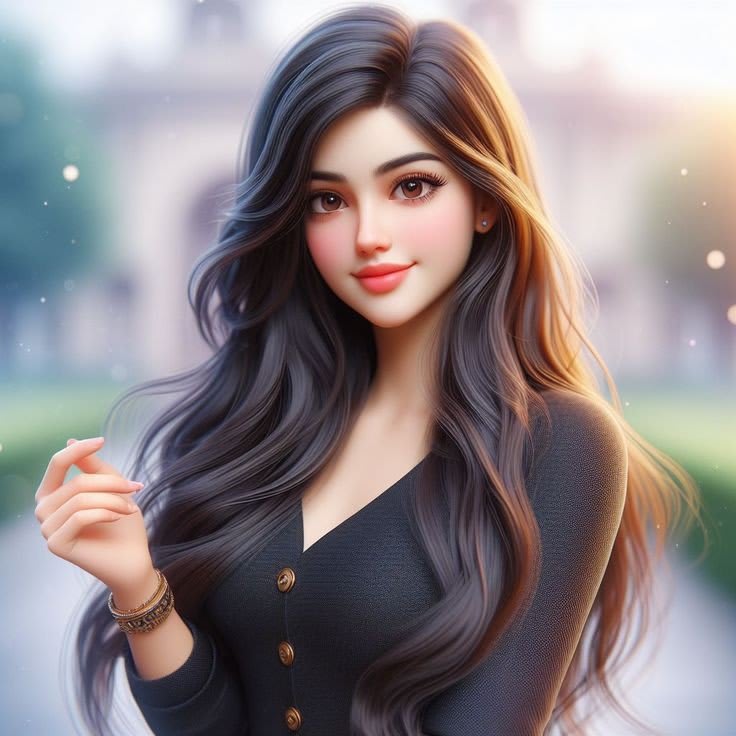 Cartoon Girl DP 38