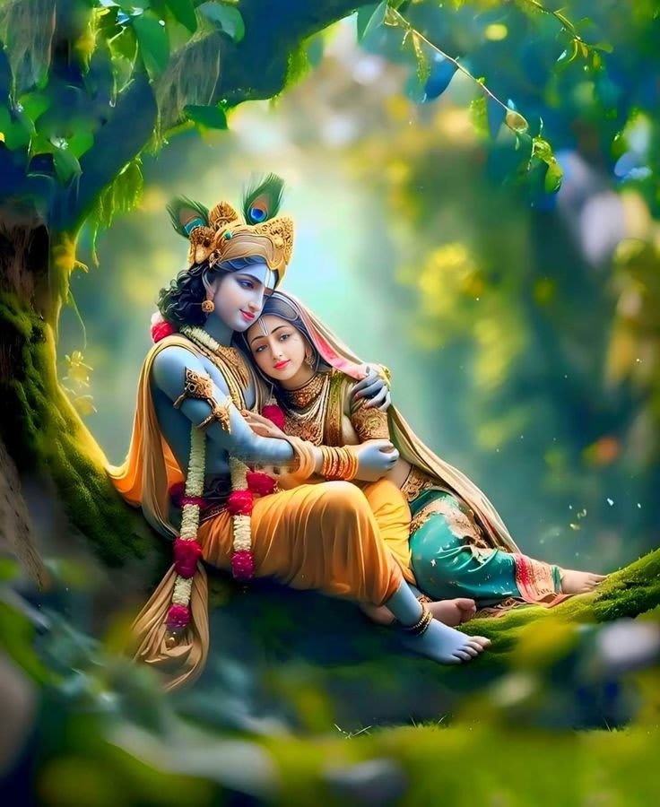 Radha Krishna images HD with detailed divine expressions