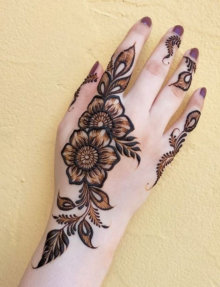 Stylish mehndi design 67