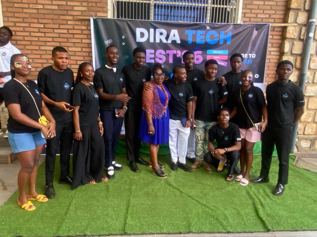 DIRA Tech Fest 2026 Tech Summit, panel on stage at Cathedral Hall, Bamenda