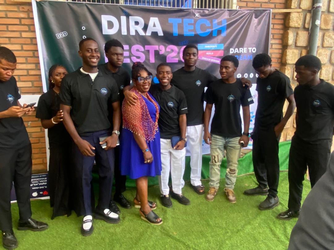 DIRA Tech Fest 2026, Tech Summit panel discussion on stage at Cathedral Hall Bamenda
