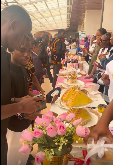 DIRA Tech Fest 2026 business exhibition, vendors and attendees at Cathedral Hall outdoor area