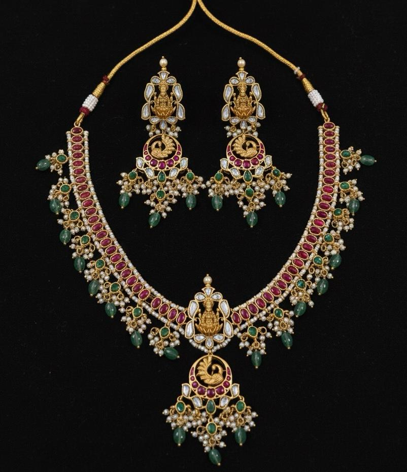Kundan Neckset V402