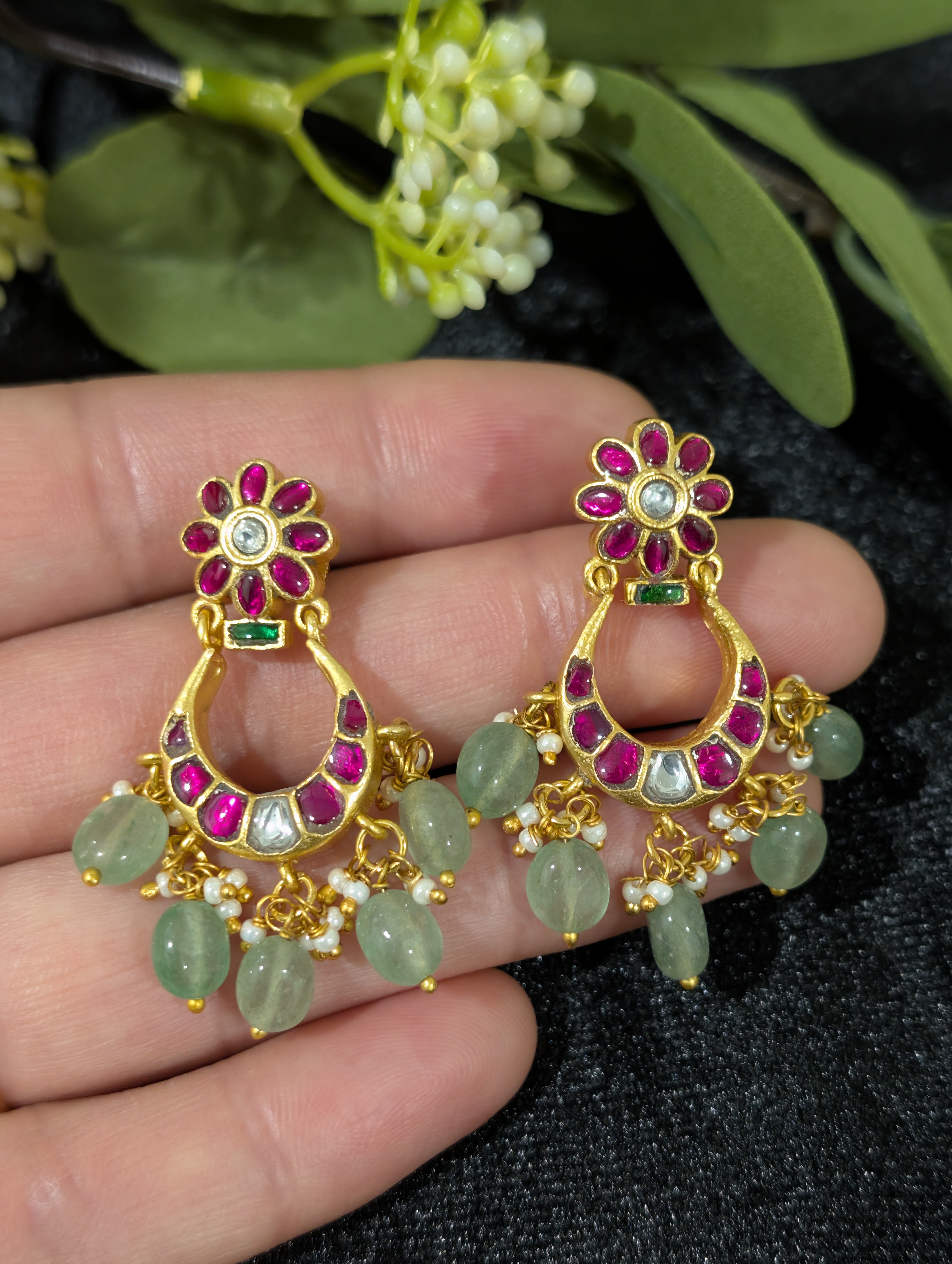 Kundan Earrings V523