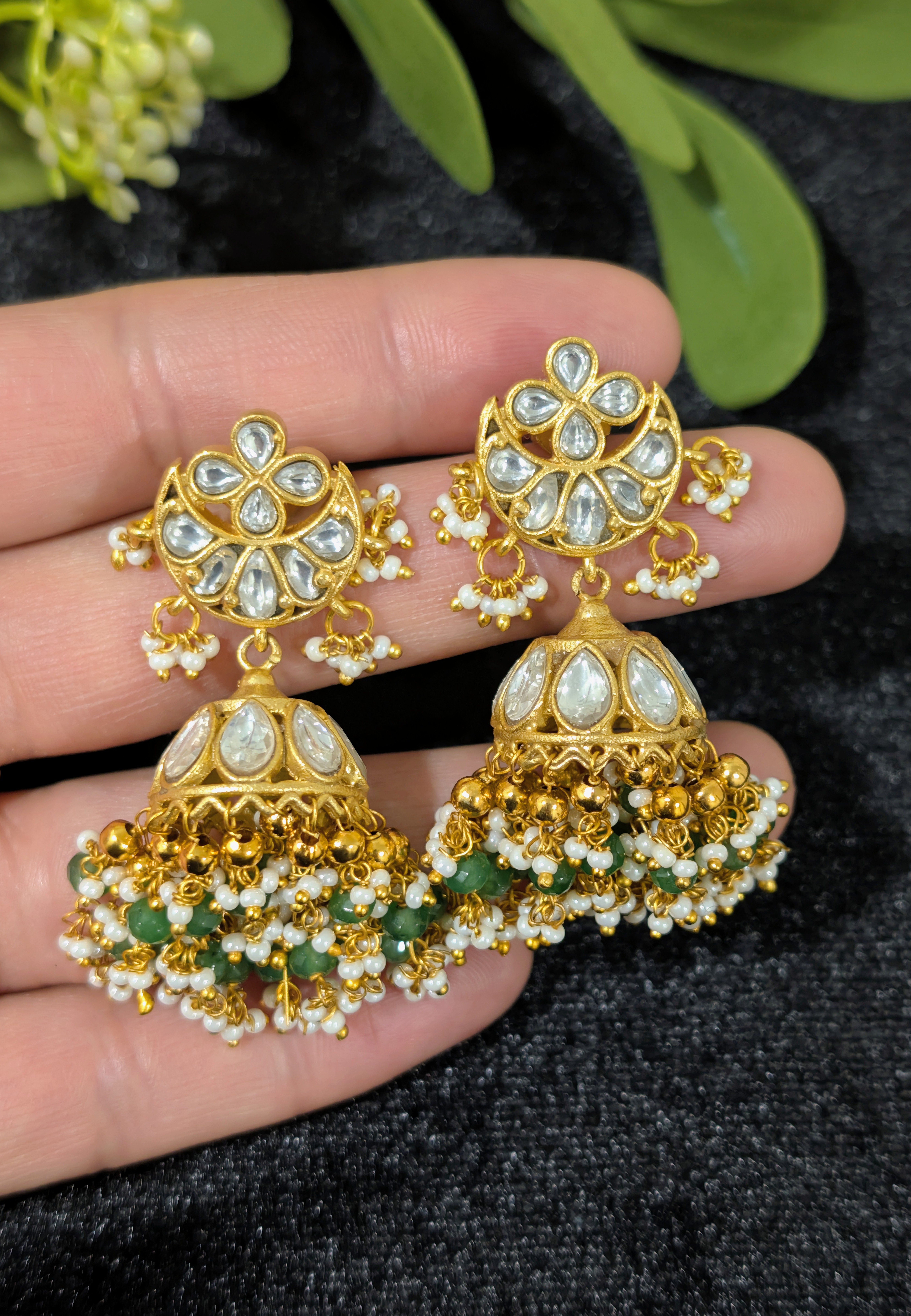 Kundan Earrings V296