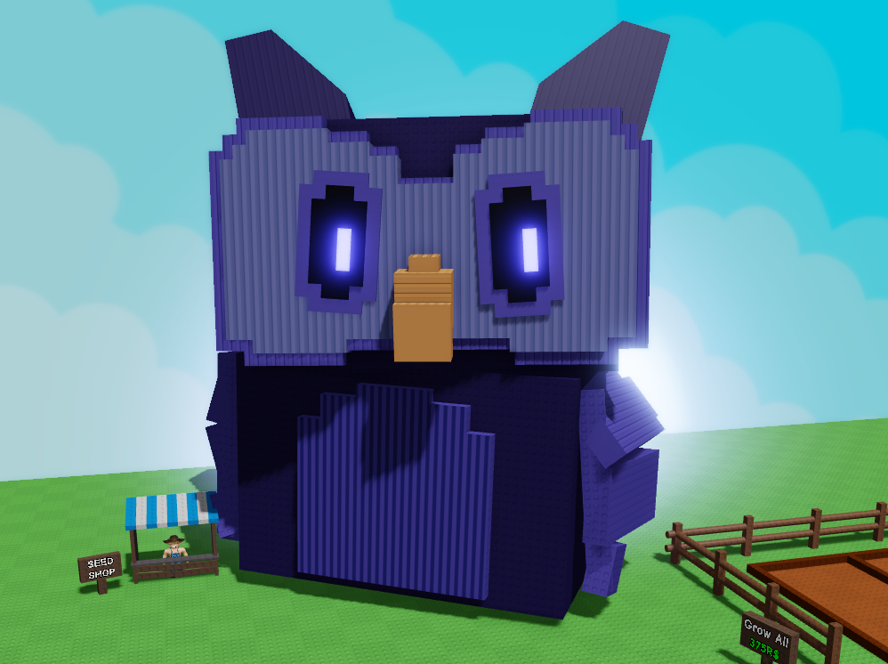 Huge Mega Night Owl (36,60 KG) 🦉 Grow A Garden – Show off to Your Friends Now !!!
