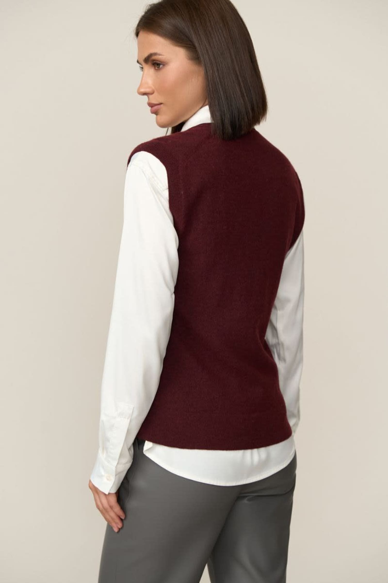 Жилет — Бургунді — Бургунді | EMBODY — 4