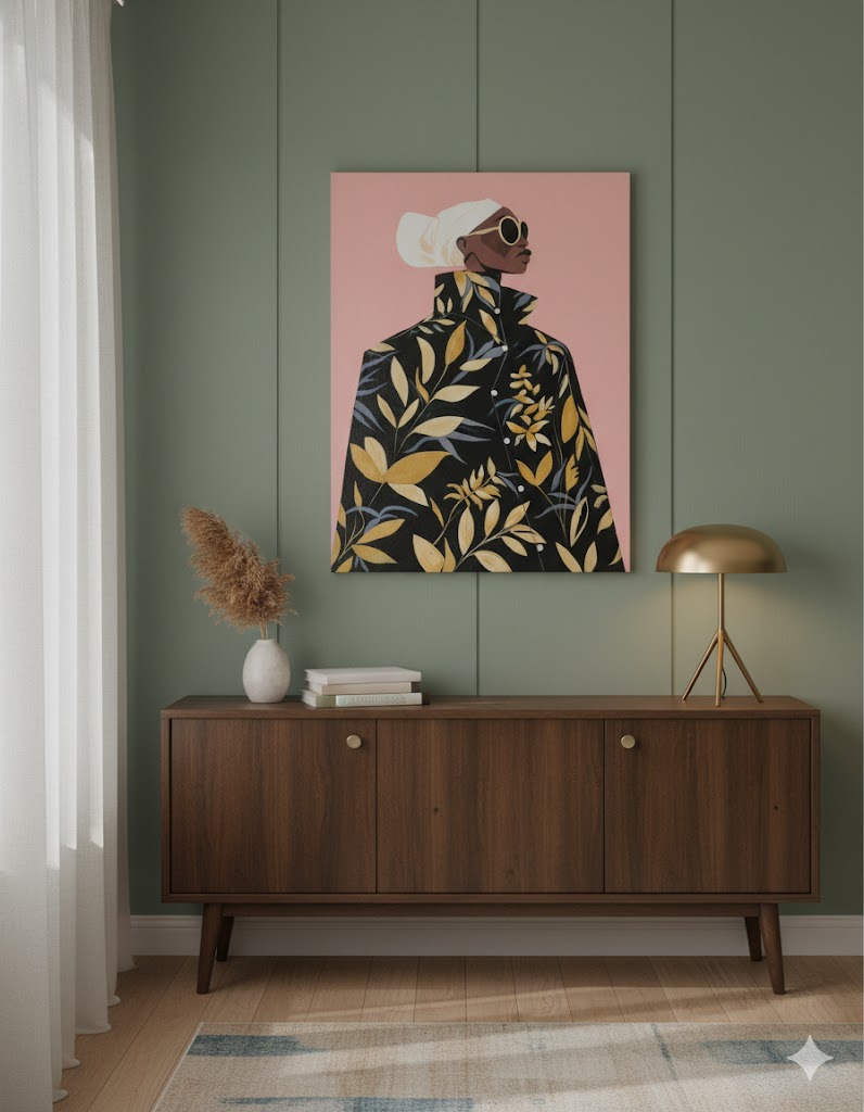 "oge" canvas painting