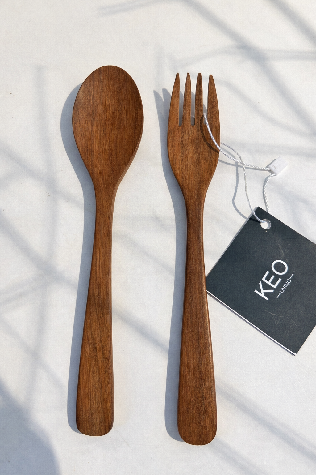 wooden cutlery set (6 pieces) 