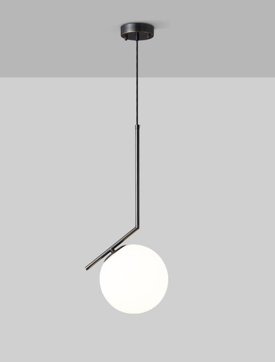 ailux droplight modern globe pendant light