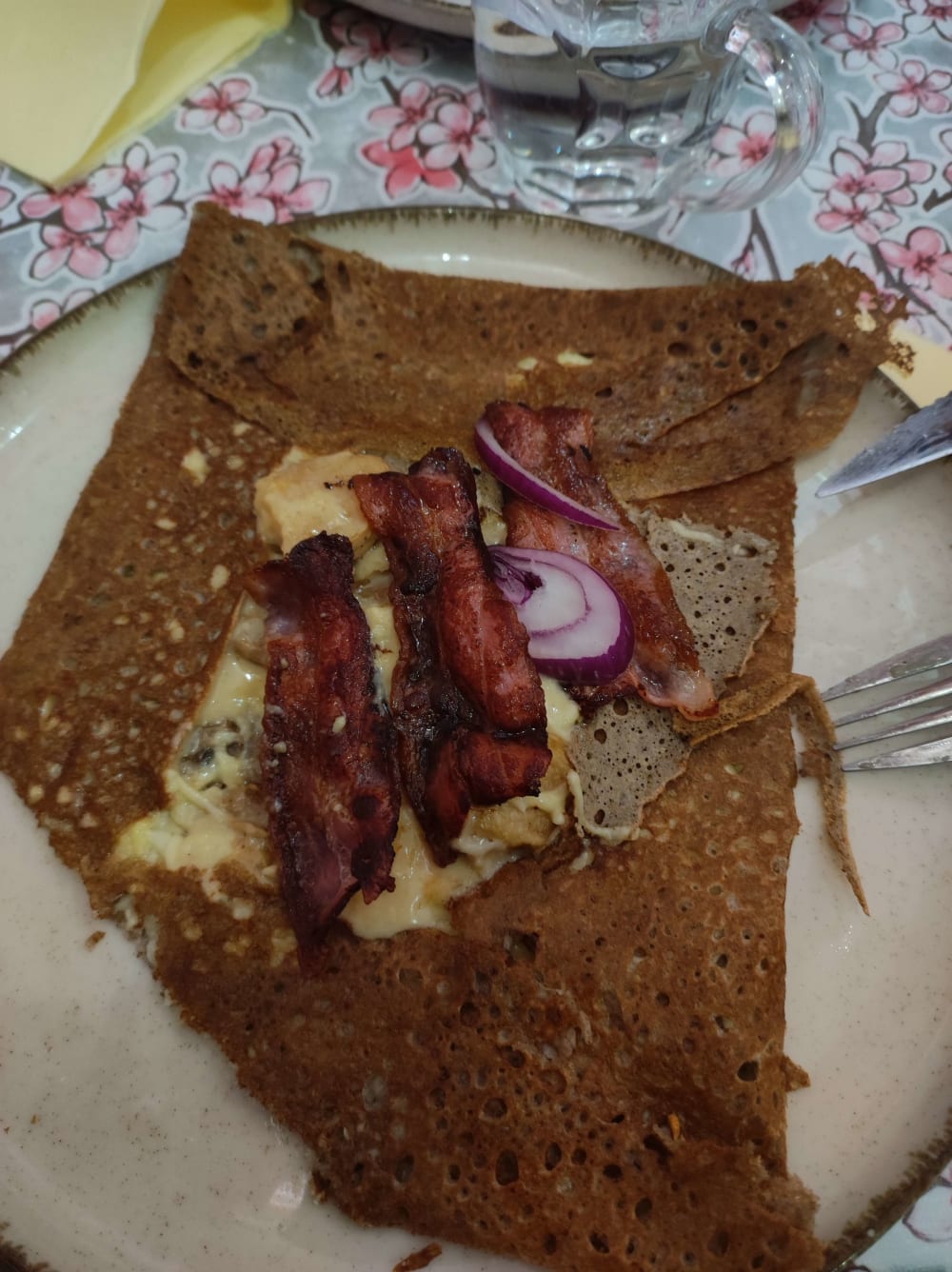 buckweat pancackes from britagne (hopefully written correctly)