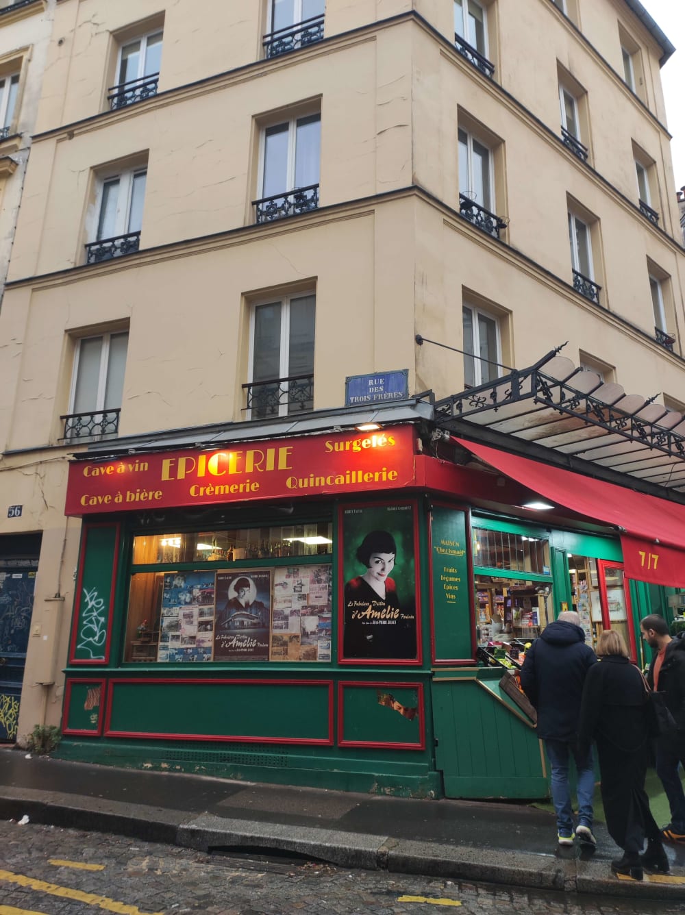 saw street of amelie in paris
