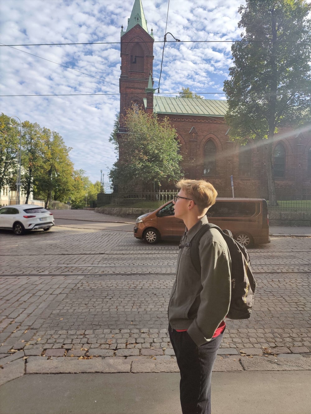 Exploring Helsinki with friends, good times all around