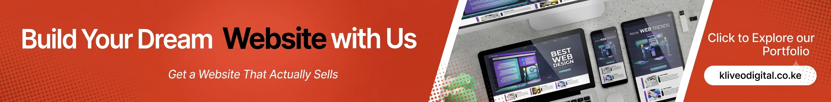 Build Your Dream Website with Us - Kliveo Digital