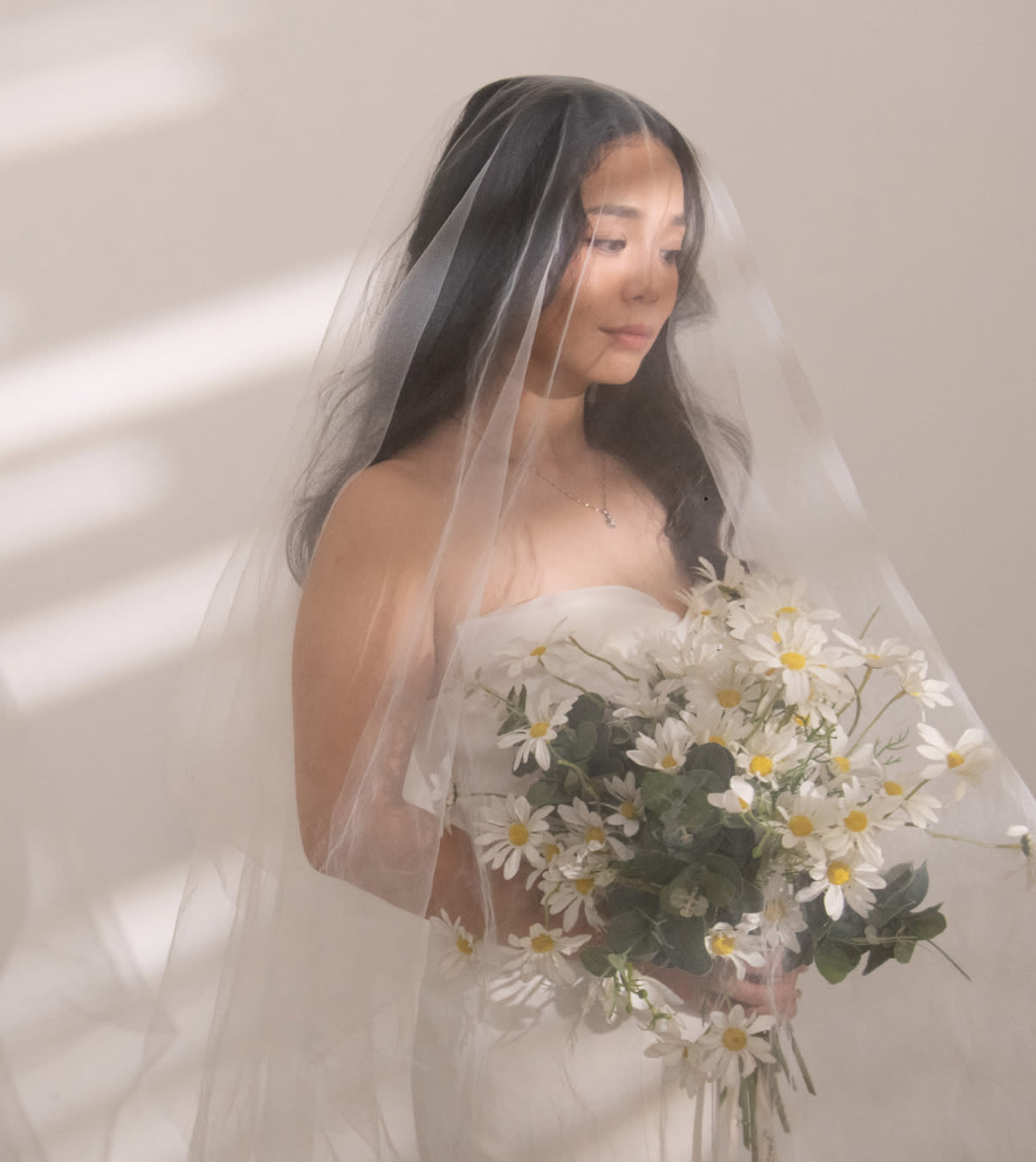 Save the date portrait of Jing