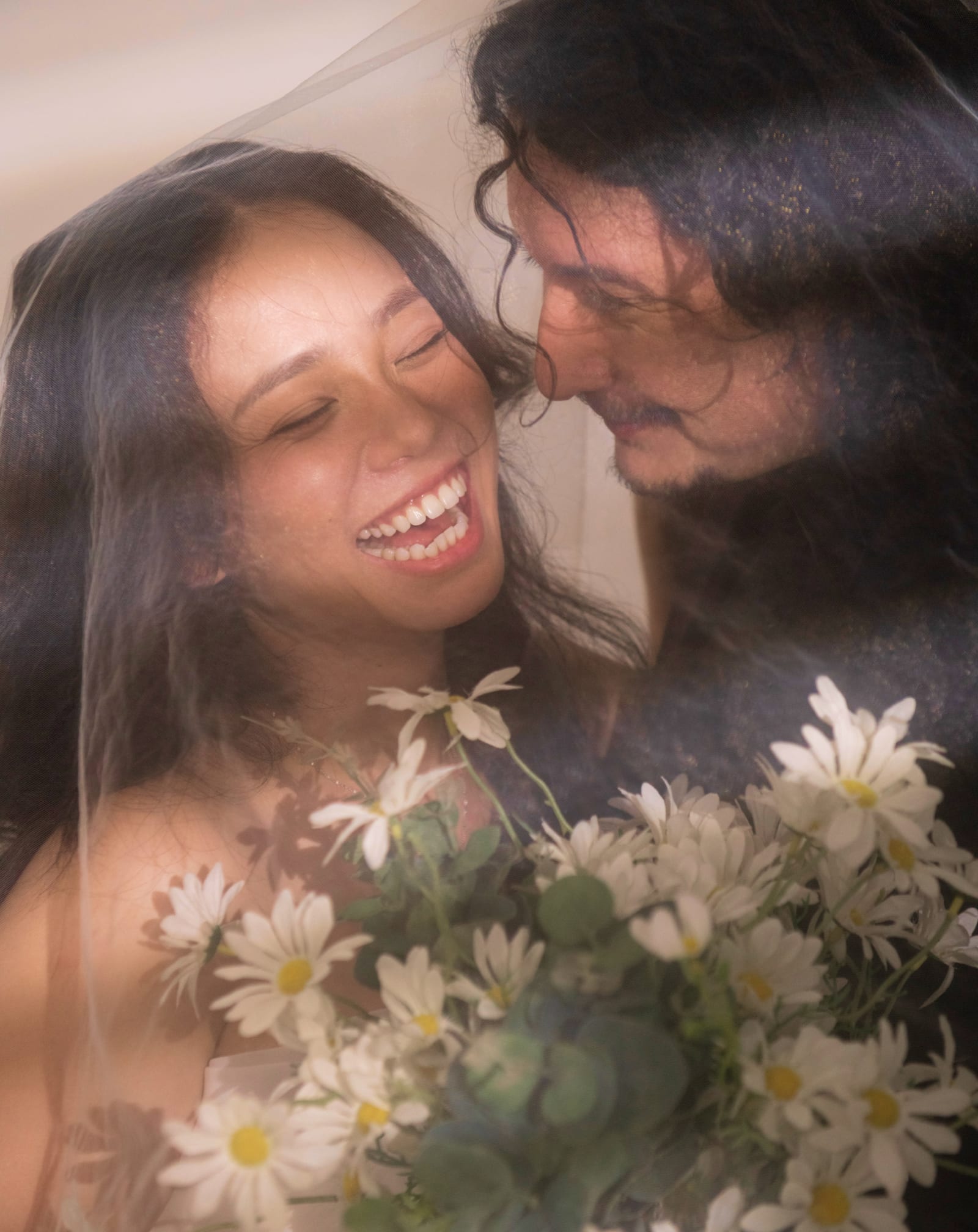 Save the date photograph of Jing and Jeduan