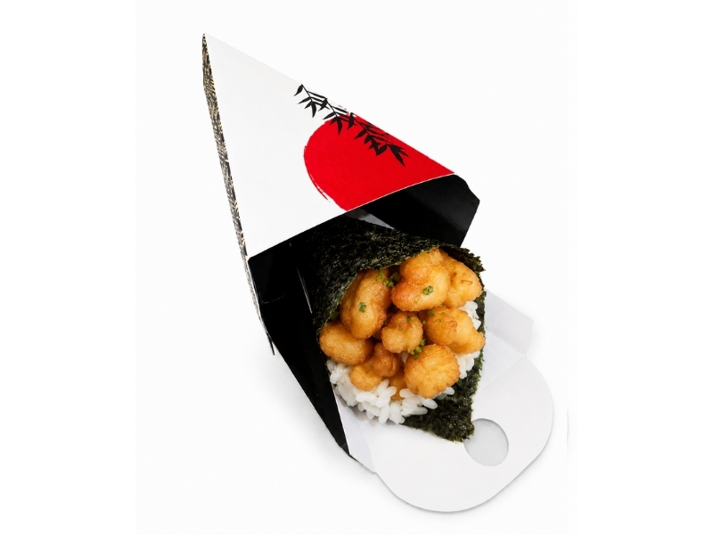 TEMAKI CAMARÃO EMPANADO