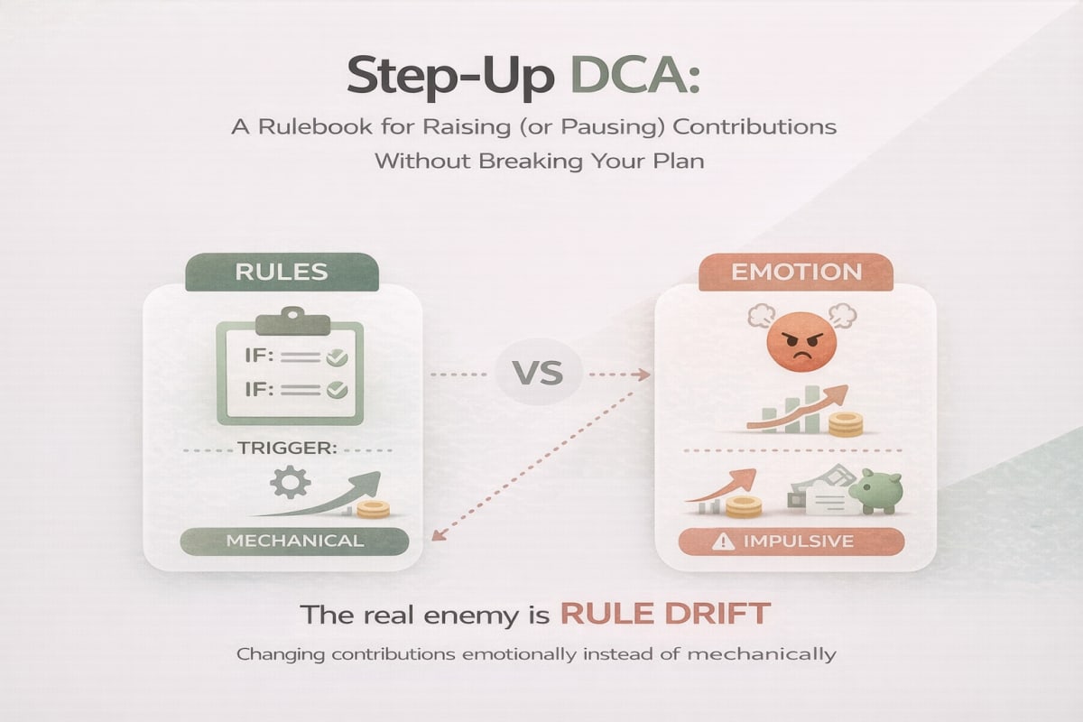 The real enemy is rule drift: changing contributions emotionally instead of mechanically.