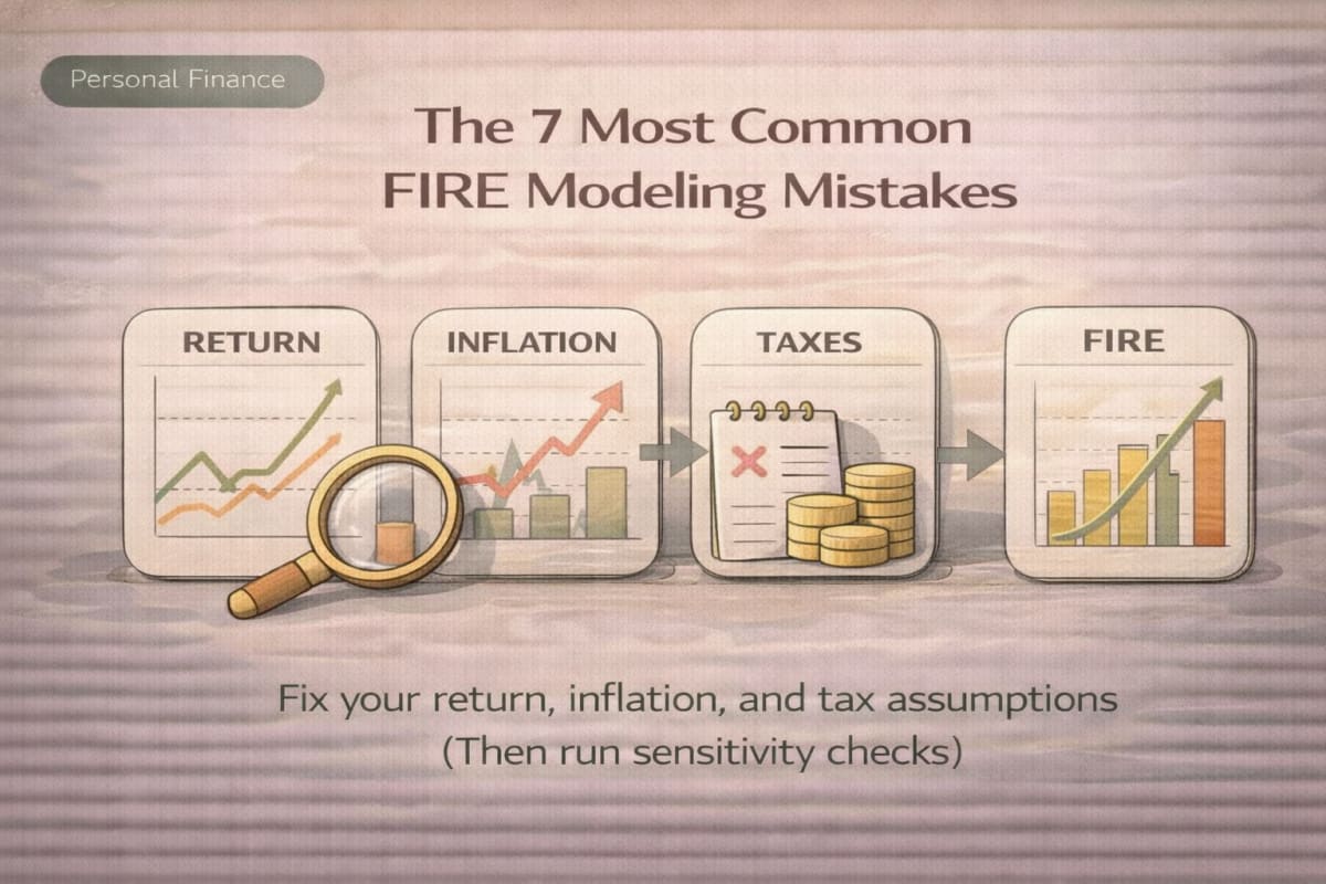 A FIRE plan should survive imperfect inputs; sensitivity checks show which assumptions matter most.