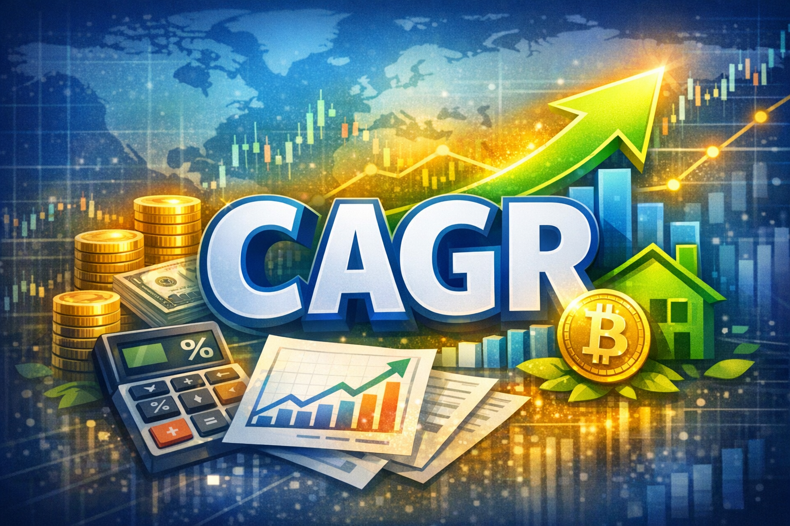 CAGR (Investment Return) Calculator