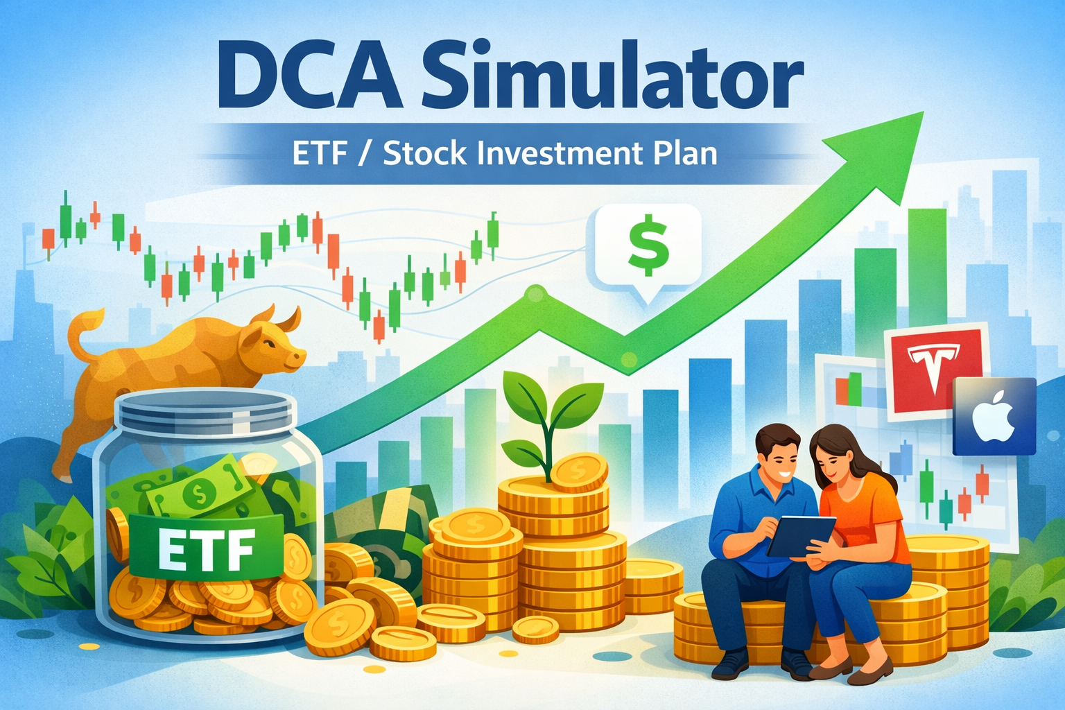 ETF/Stock DCA Simulator