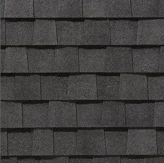 Moire Black Shingles