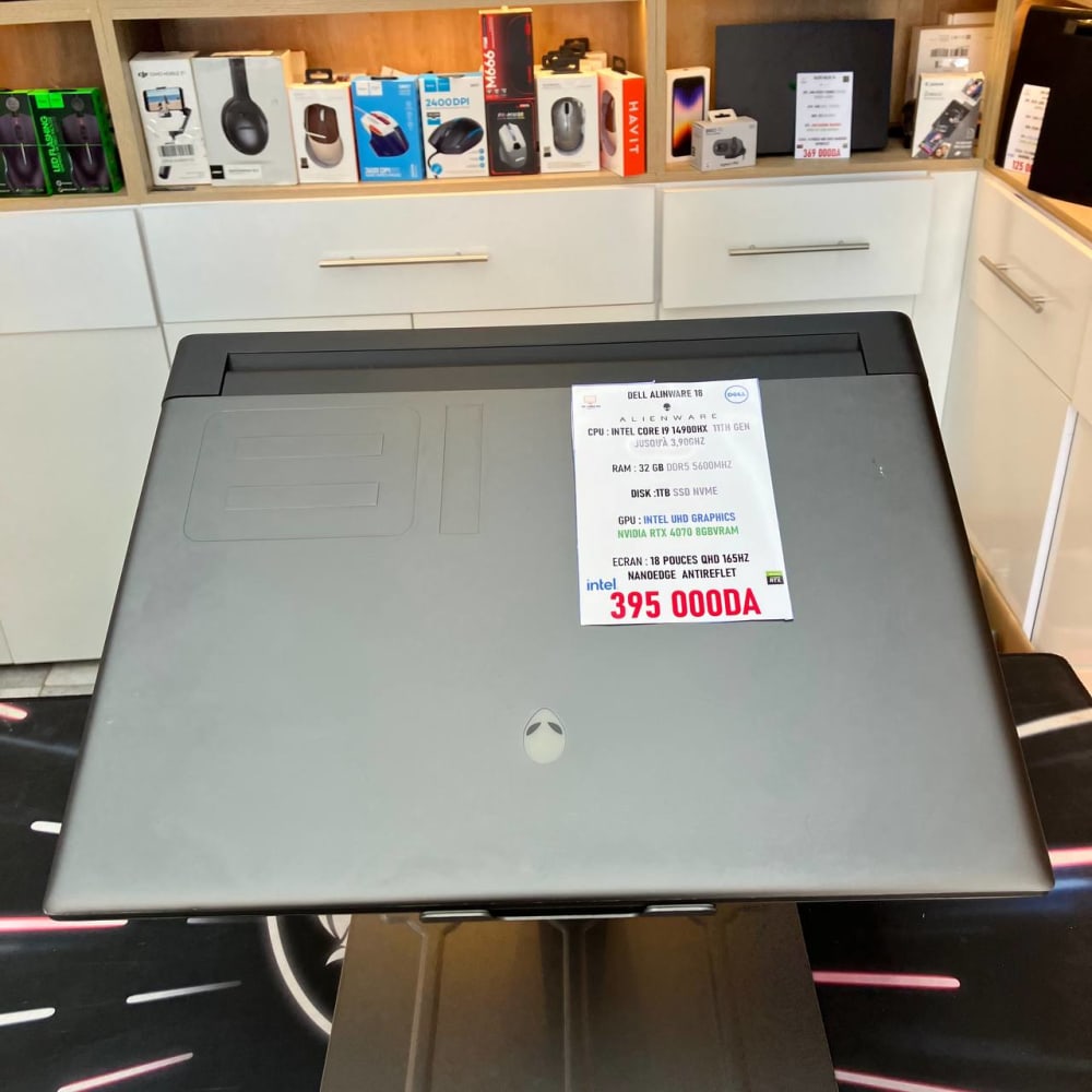 DELL  DELL ALIENWARE 18 CORE I9 14900HX 32GB 1TB RTX4070 18 QHD 165HZ  - LAPTOP GAMER vue 8