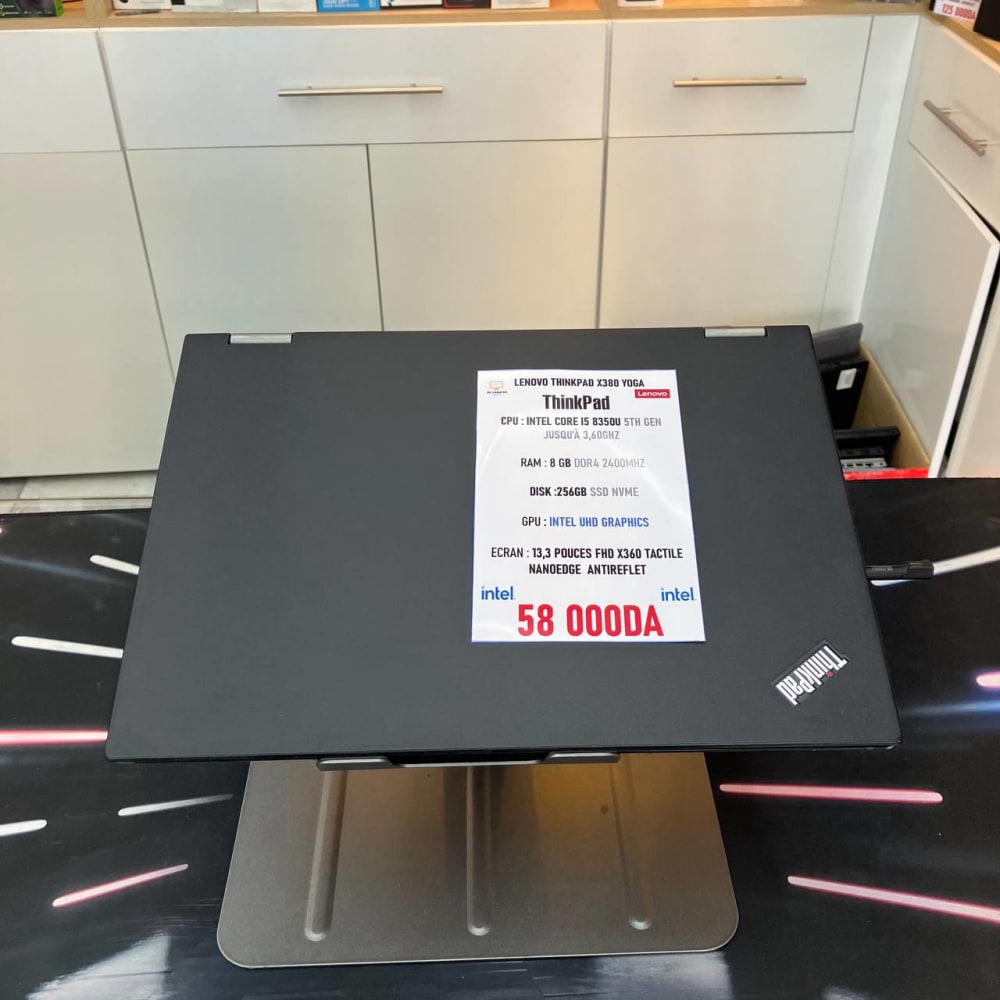 LENOVO LENOVO THINKPAD X380 YOGA I5 8350U 8GB 256SSD 13.3'' X360 TACTILE - LAPTOP vue 3