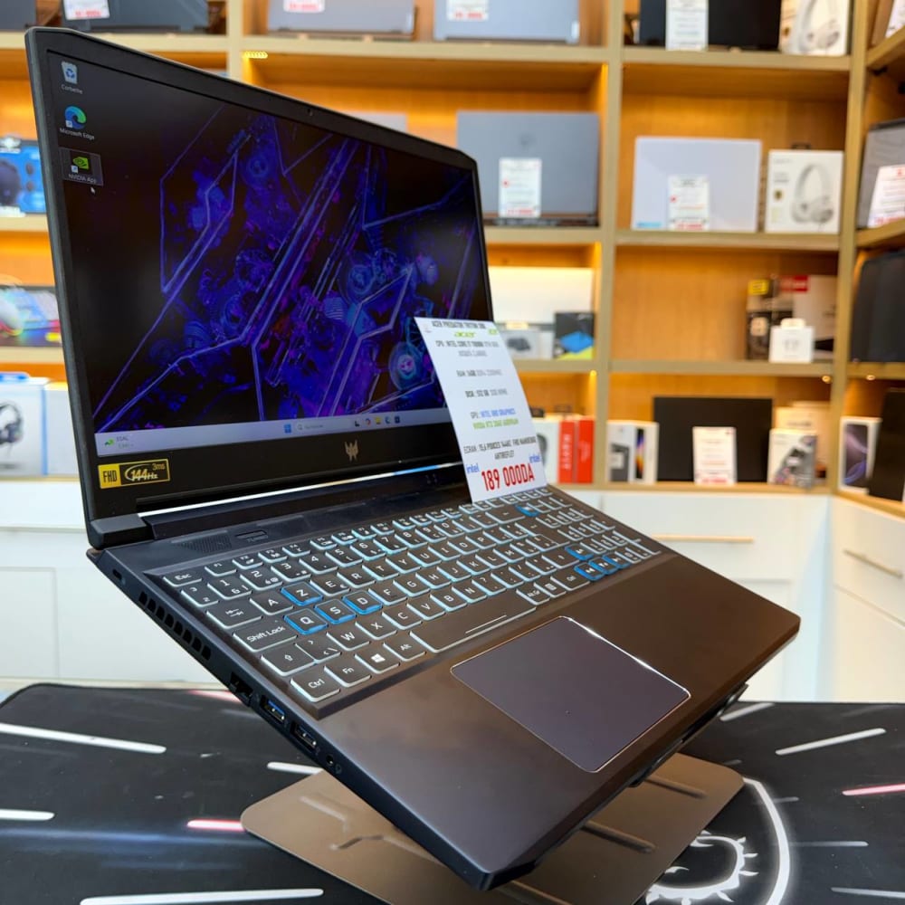 ACER ACER PREDATOR TRITON 300 CORE I7 11800H 16GB 512SSD RTX3060 6GBVRAM 15.6'' FHD 144HZ - LAPTOP GAMER vue 4
