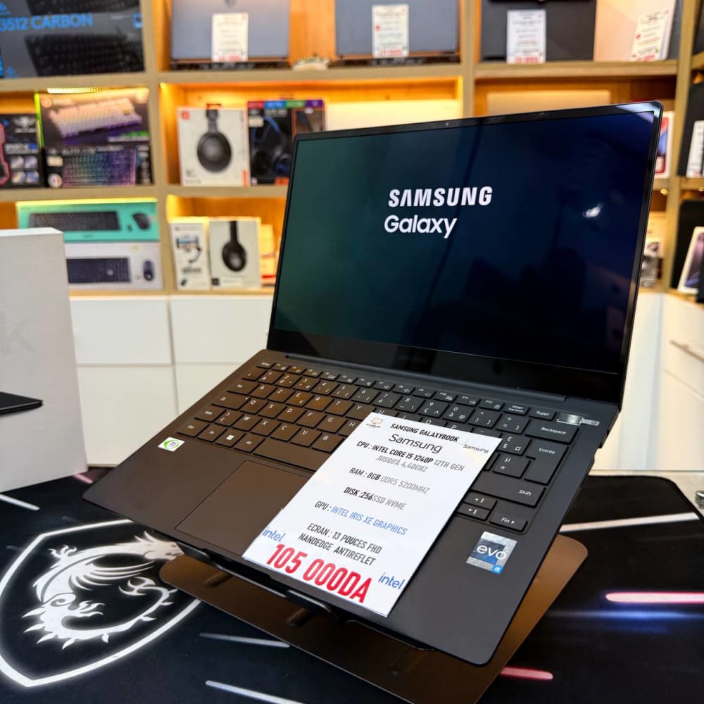 SAMSUNG SAMSUNG GALAXYBOOK 2 CORE I5 1240P 8GB 256SSD 13.3'' FHD - LAPTOP vue 2