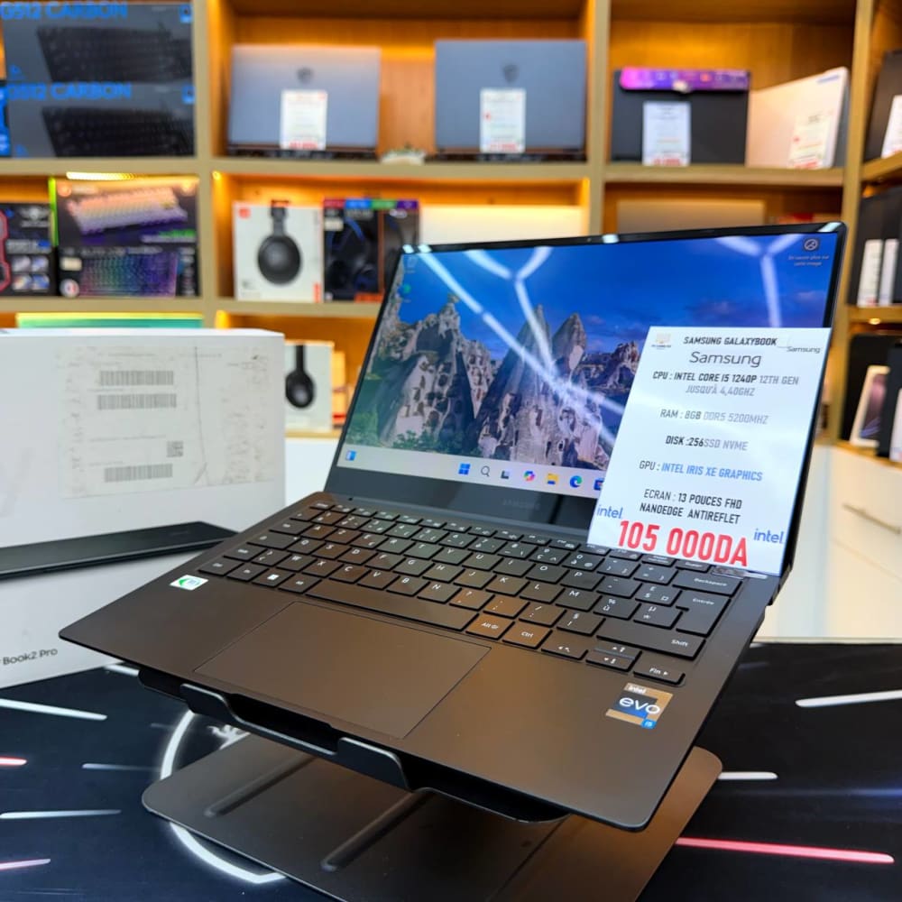 SAMSUNG SAMSUNG GALAXYBOOK 2 CORE I5 1240P 8GB 256SSD 13.3'' FHD - LAPTOP vue 6