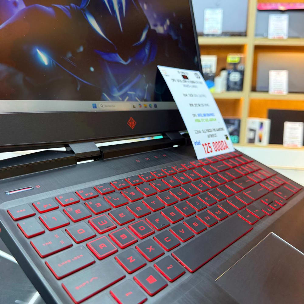 HP HP OMEN 15 I5 9300H 16GB 512SSD GTX 1650 4GBVRAM 15.6'' - LAPTOP vue 6