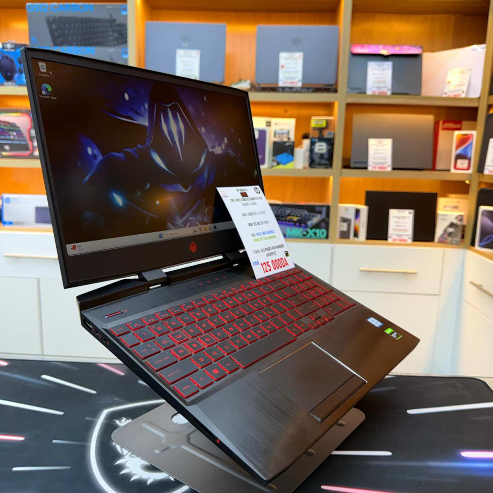 HP HP OMEN 15 I5 9300H 16GB 512SSD GTX 1650 4GBVRAM 15.6'' - LAPTOP vue 7
