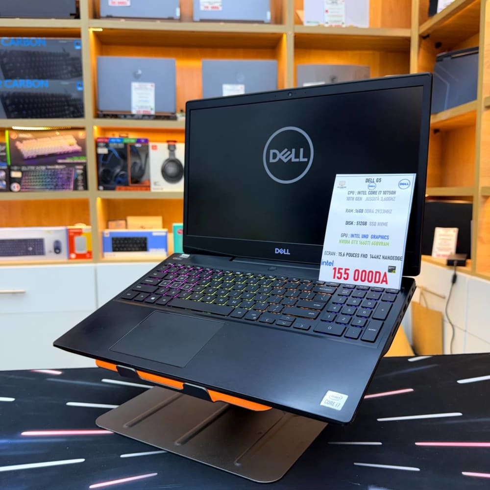 DELL DELL G5 I7 10750H 16GB 512SSD GTX1660TI 6GBVRAM 15.6'' 144hz - LAPTOP