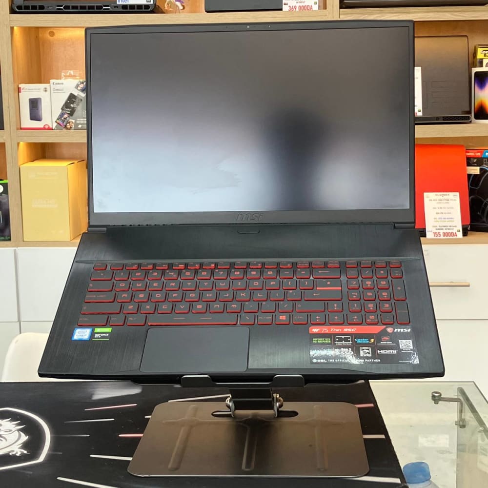 MSI MSI GF75 THIN CORE I7 9750H 16GB 512SSD GTX1650 4GBVRAM 17 FHD 120HZ - LAPTOP GAMER vue 3