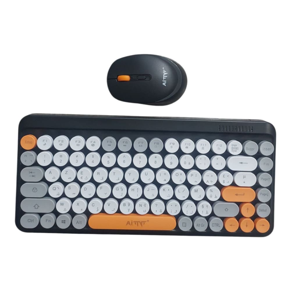 AITNT Clavier avec Souris Sans fil AITNT KM01 - CLAVIER