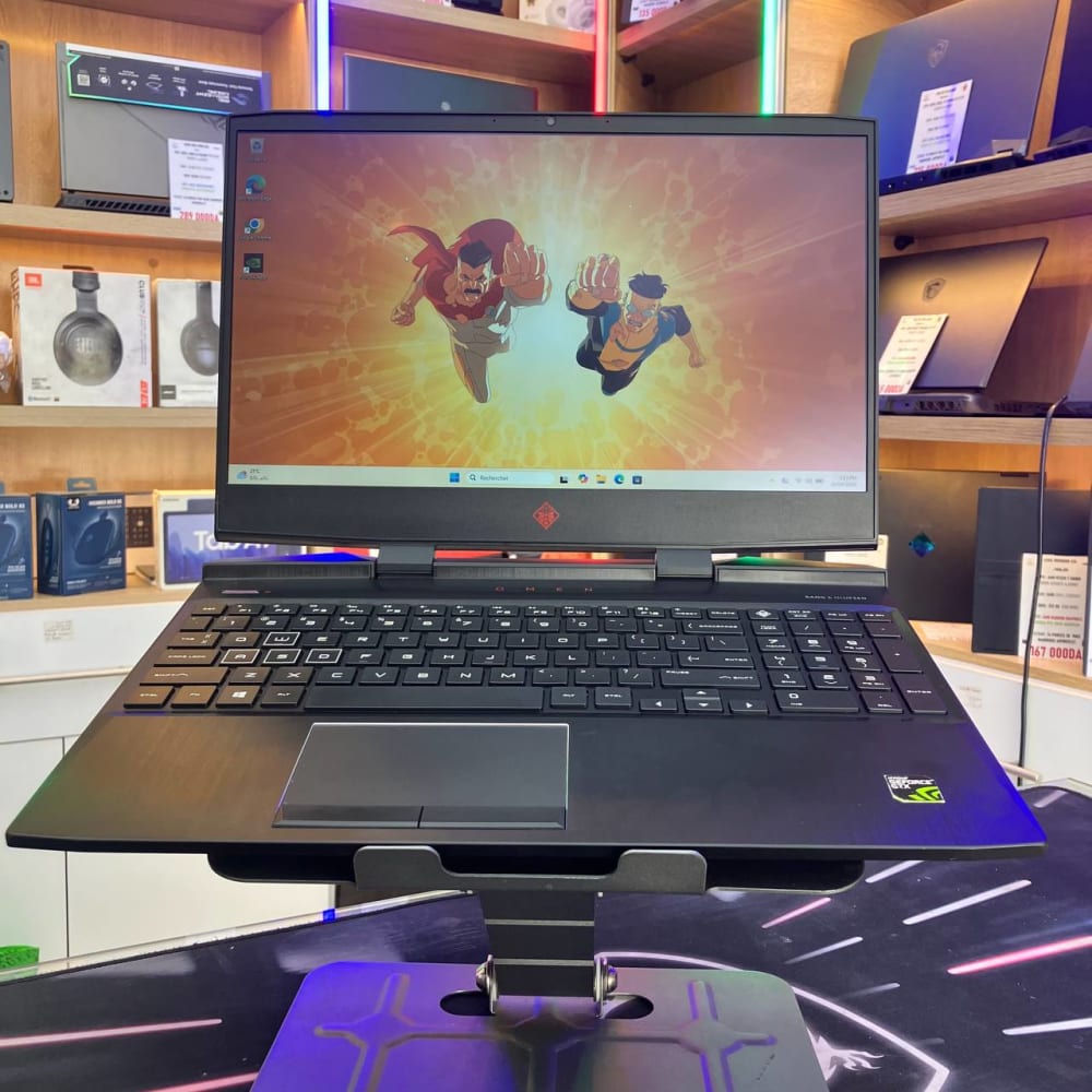 HP HP OMEN I7 8750H 16GB 512SSD GTX1060 6GBVRAM 15.6 FHD - LAPTOP GAMER vue 2