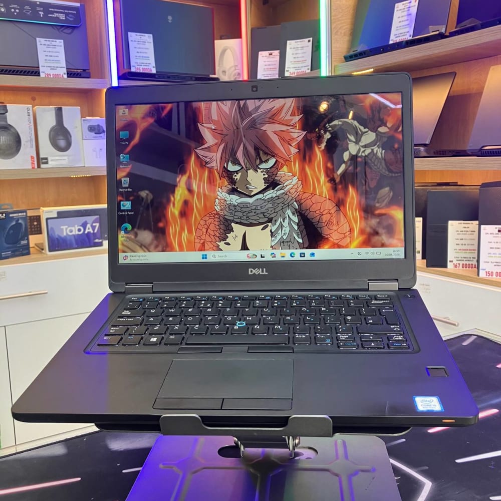 DELL DELL LATITUDE 5490 CORE I5 8250U 8GB 256SSD 14 FHD TACTILE - LAPTOP vue 2
