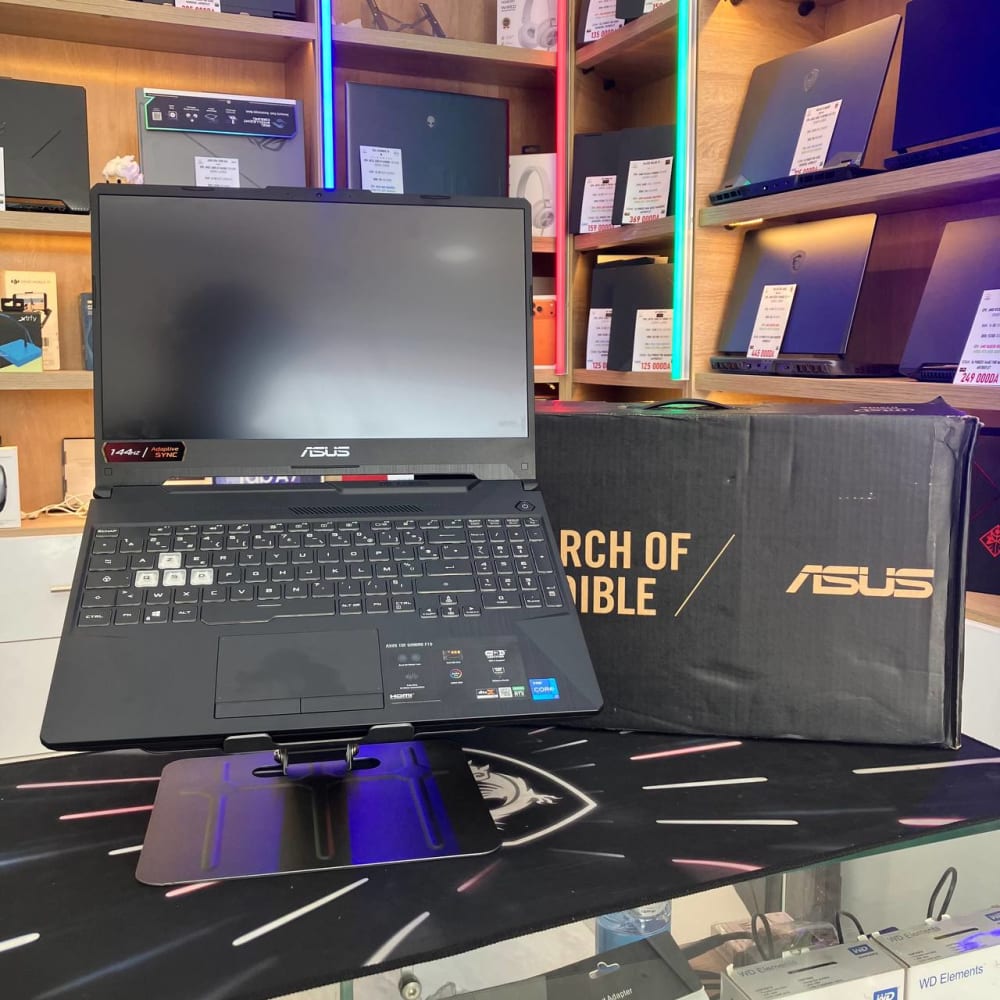 ASUS ASUS TUF GAMING F15 CORE I7 11800H 16GB 512SSD RTX3050 4GBVRAM 15.6 FHD 144HZ - LAPTOP vue 2