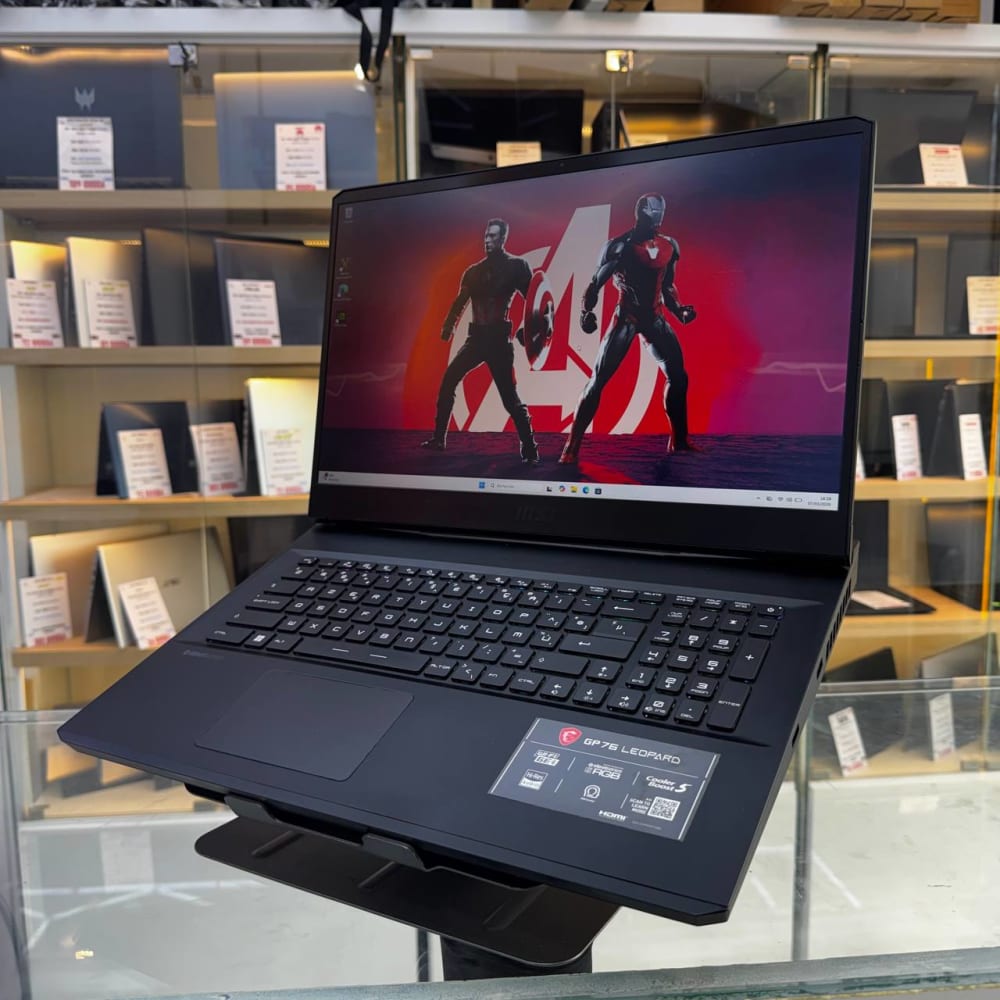 MSI  MSI GP76 LEOPARD CORE I7 11800H 32GB 1TB SSD 16 FHD 144HZ RTX 3070 8GBVRAM - LAPTOP GAMER 