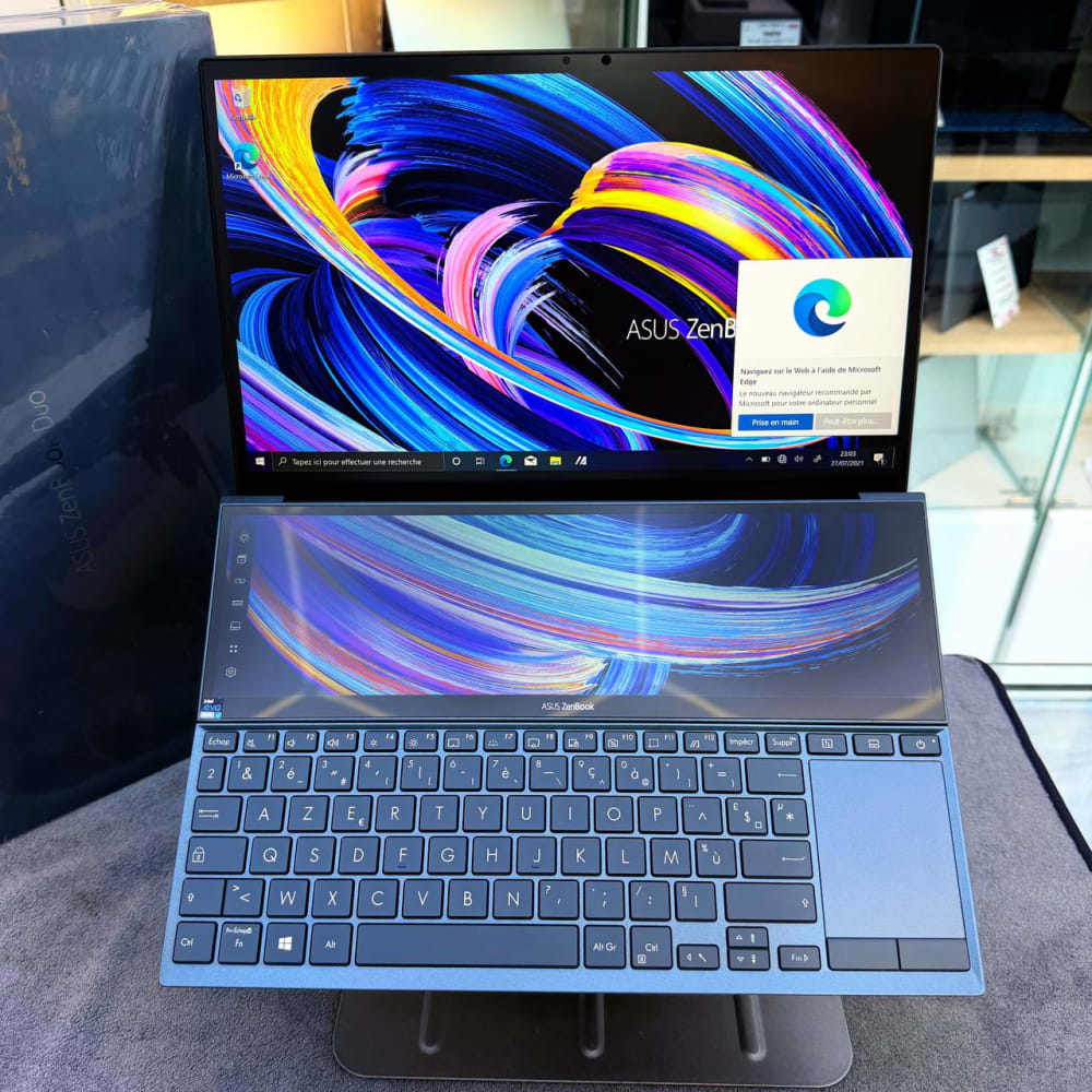 ASUS ASUS ZENBOOK PRO DUO 14 CORE I7 1165G7 16 GB 1TB SSD 14" FHD TACTILE - LAPTOP vue 5