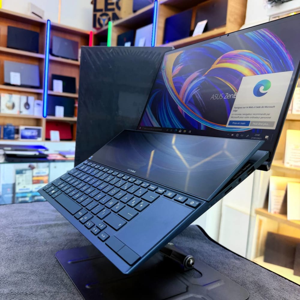 ASUS ASUS ZENBOOK PRO DUO 14 CORE I7 1165G7 16 GB 1TB SSD 14" FHD TACTILE - LAPTOP vue 7