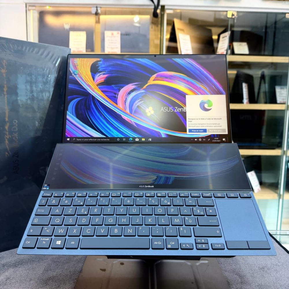 ASUS ASUS ZENBOOK PRO DUO 14 CORE I7 1165G7 16 GB 1TB SSD 14" FHD TACTILE - LAPTOP vue 9
