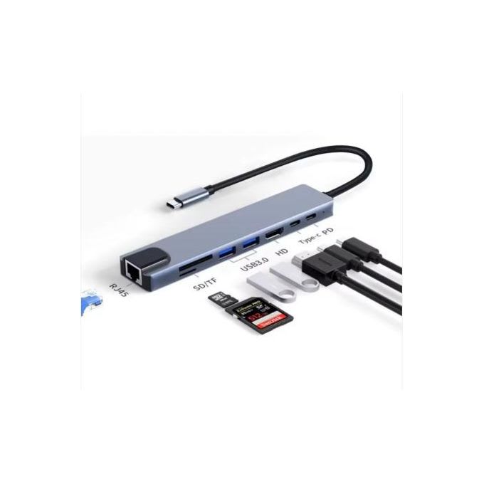 ADAPTATEUR TYPE C 8 IN 1 - ACCESSOIRES vue 3